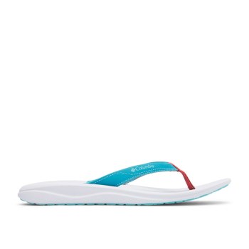 Columbia Flip Sandal, Chanclas Azules Para Mujer | 913205-ZHX